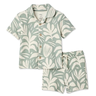George Baby Boys' Two Piece Resort Shirt Set