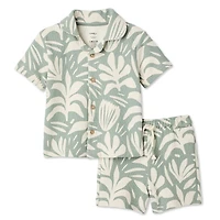 George Baby Boys' Two Piece Resort Shirt Set