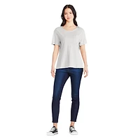 T-shirt de coupe décontractée George pour femmes Tailles TP–TTG