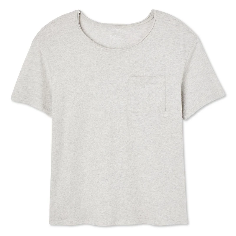 T-shirt de coupe décontractée George pour femmes Tailles TP–TTG