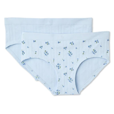 George Women's Seamless Hipster 2-Pack
