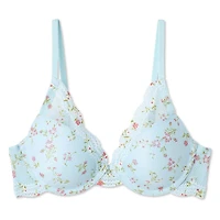 Soutien-gorge en dentelle à coques et armature George pour femmes