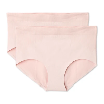 Lot de 2 culottes sans couture George pour femmes