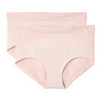 Lot de 2 culottes sans couture George pour femmes