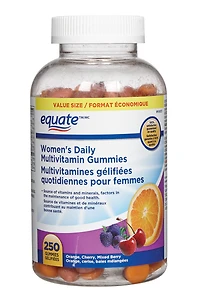 Equate Women's Daily Adult Gummy Vitamins