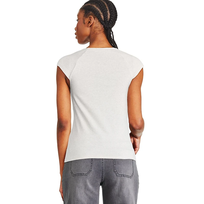 Haut avec motif noué à l’avant George pour femmes Tailles TP–TTG