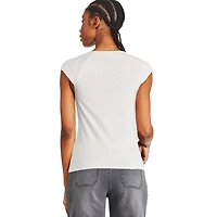 Haut avec motif noué à l’avant George pour femmes Tailles TP–TTG