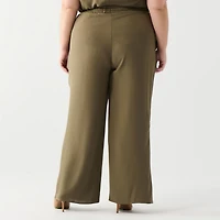 DV Wide leg pant with drawstring waistband