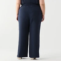 DV Pantalon large avec cordon de serrage à la taille