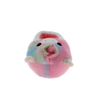 Pantoufles en peluche Squishmallows pour filles avec licorne.