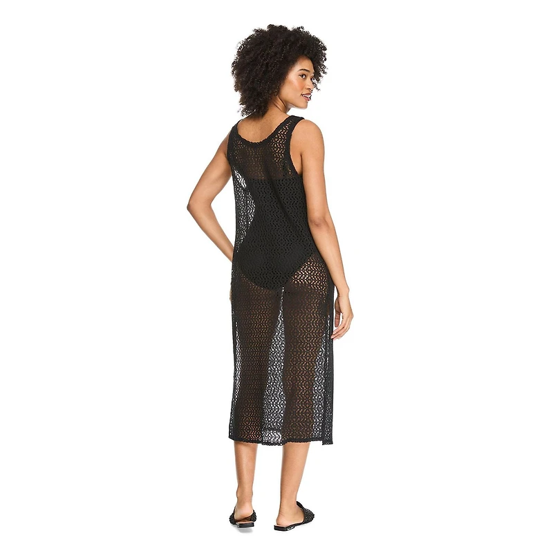 George Women's Crochet Dress Cover-Up