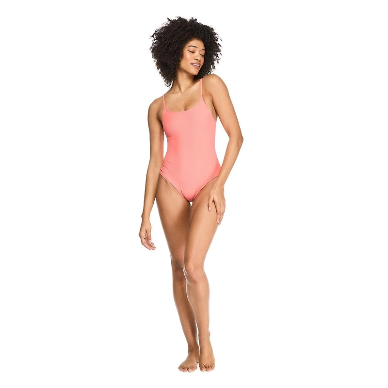 George Women's Scoop-Neck One Piece Swimsuit