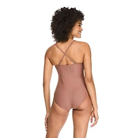 George Women's V-Wire One Piece Swimsuit