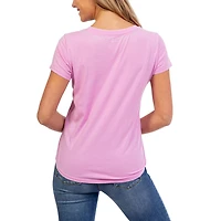 Jordache T-shirt Burnout pour femme