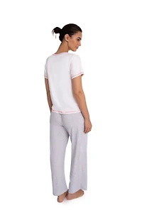 Ensemble pyjama 3 pièces pour femmes Peanuts