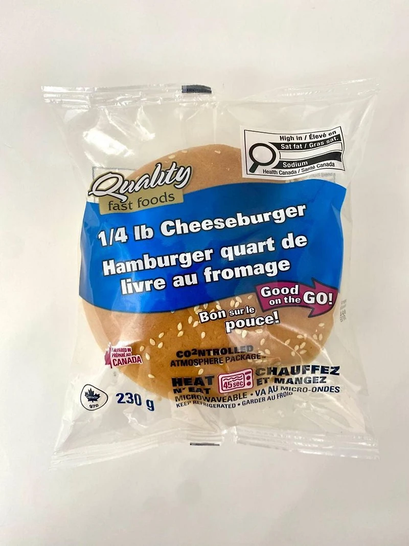 Quality 1/4 LB Cheeseburger