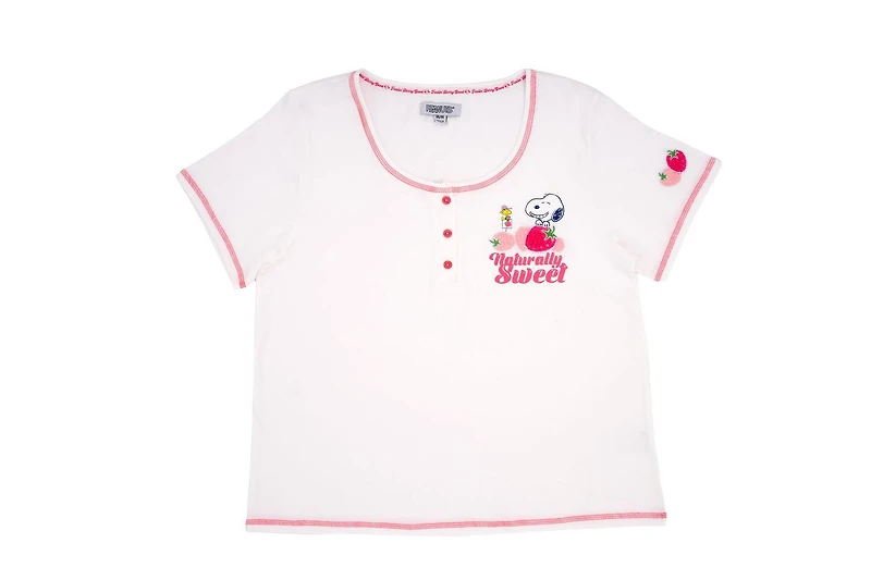 Ensemble pyjama 3 pièces pour femmes Peanuts