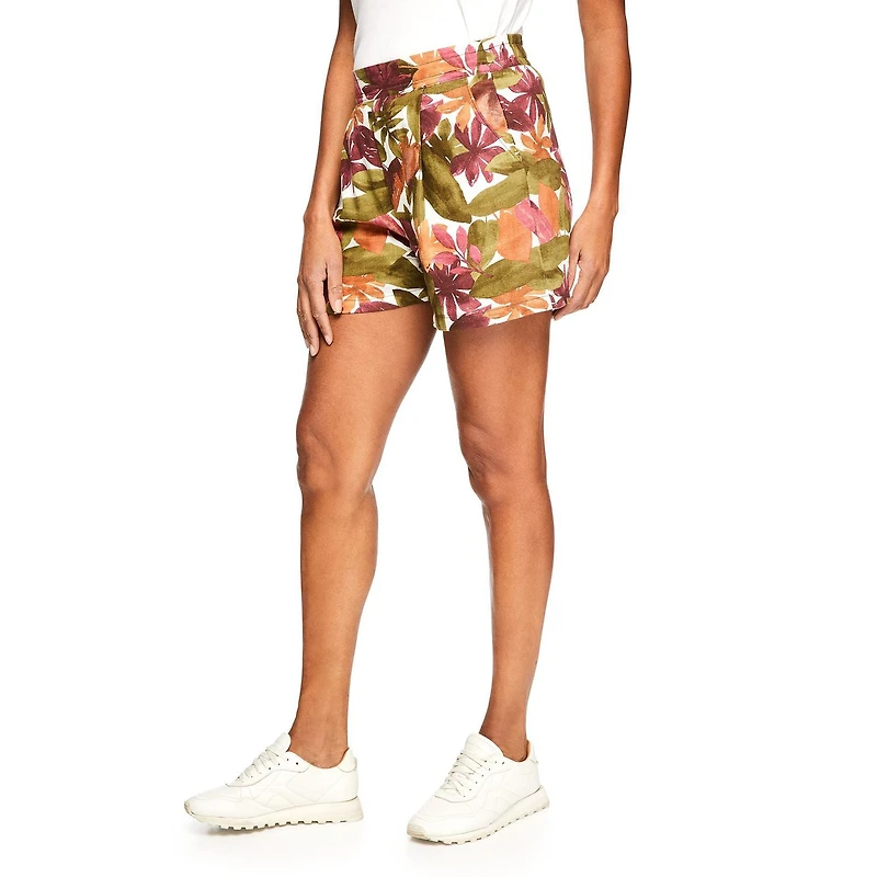 Short à plis Iyla pour femmes