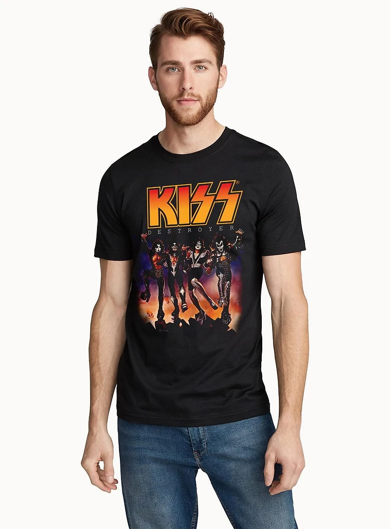 KISS TEE DESTROY