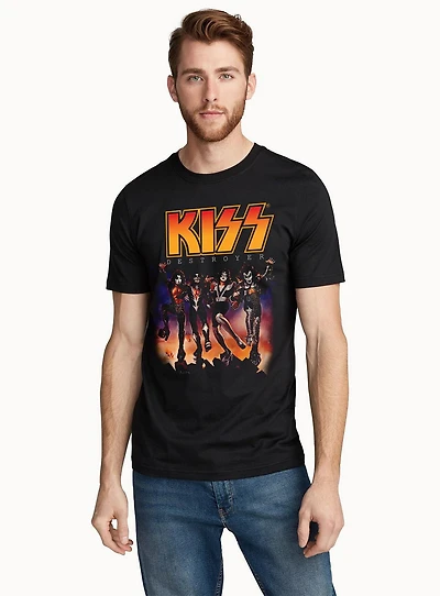 KISS TEE DESTROY