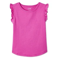 George Toddler Girls' Flutter-Sleeve Top