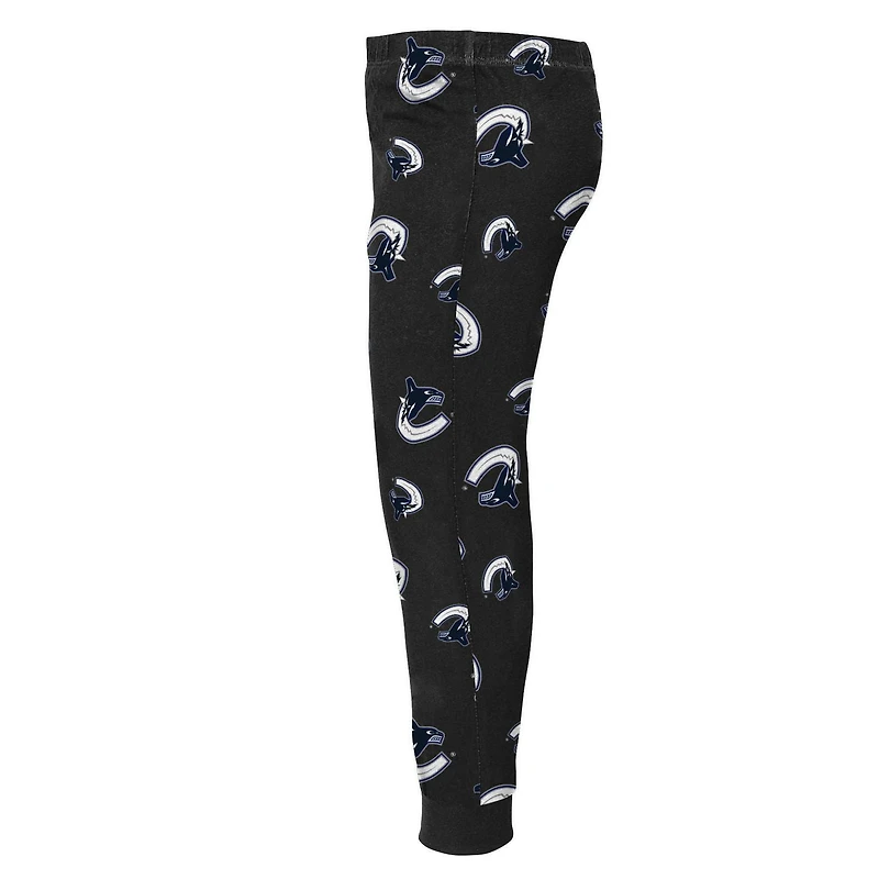 Boys Two Piece Pajama Set, Canucks