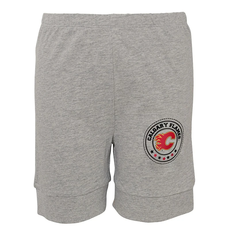 Boys Two Piece Pajama Set, Flames