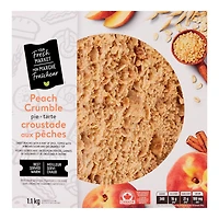 Your Fresh Market Peach Crumble Pie