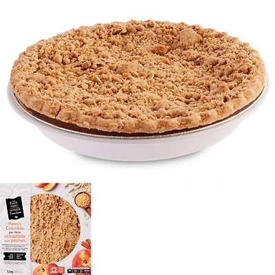 Your Fresh Market Peach Crumble Pie