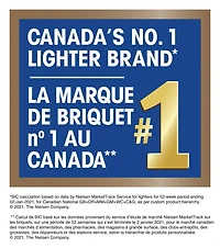 Briquets de poche BIC® Mini, paquet de 4