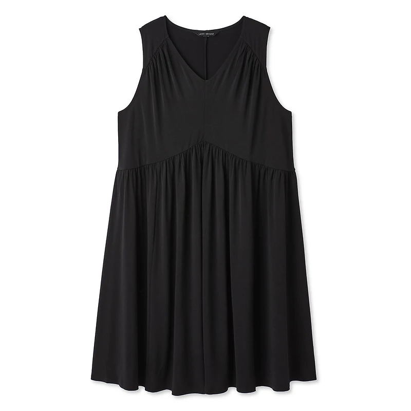 Lane Bryant Women's Plus V-Neck Swing Dress