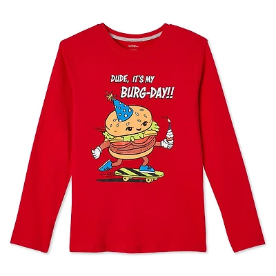 George Boys' Long Sleeve Graphic Tee