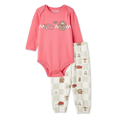 Ensemble 2 pièces avec cache-couche Cars Disney pour bébés garçons