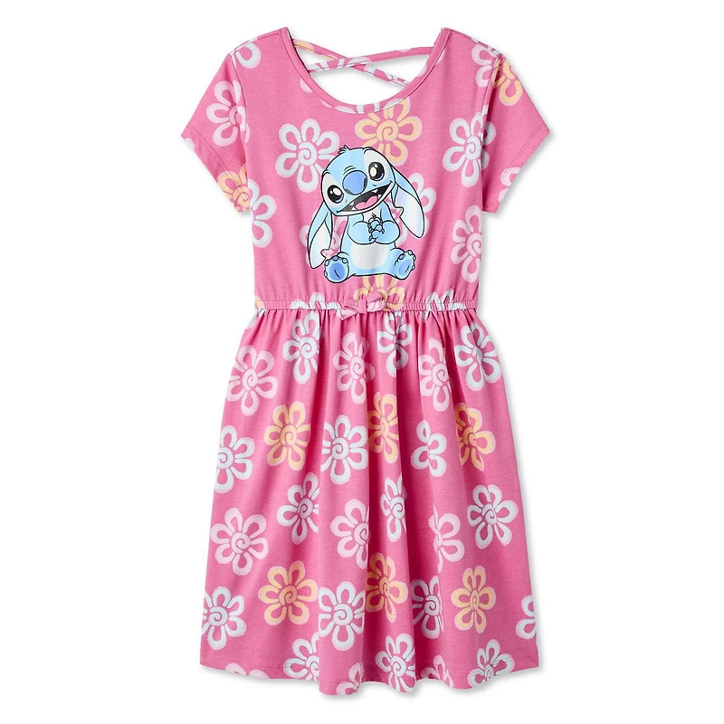 Robe imprimée Stitch Disney pour filles