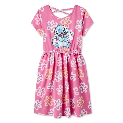 Robe imprimée Stitch Disney pour filles