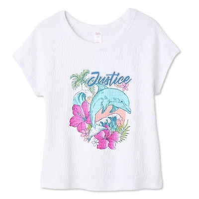 Justice Girls' Graphic T-Shirt