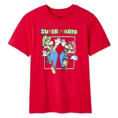 Nintendo Boys' Super Mario Graphic T-Shirt
