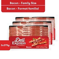 Bacon - emballage de  Deli Express 375 g