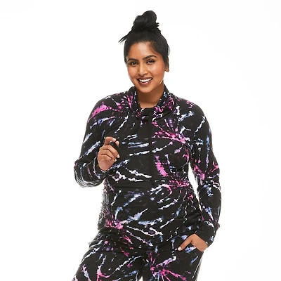 Coton ouaté avec col bénitier Paisley Sky Maternit