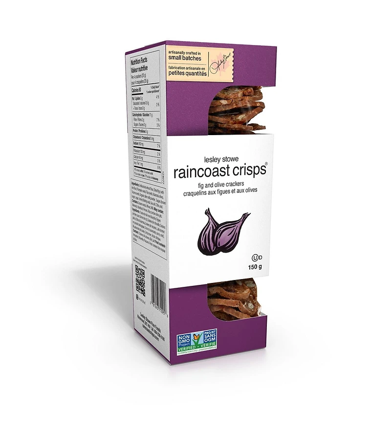 lesley stowe Raincoast Crisps Figues et olives