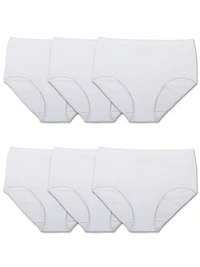 Culottes en coton Fruit of the Loom pour femmes, paquet de 6 Taille : 5