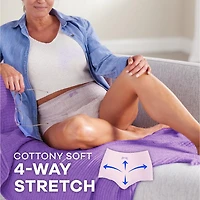 Always Discreet Adult Incontinence Underwear for Women and Postpartum Underwear, L, Up to 100% Bladder Leak Protection