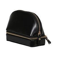 Mele and Co Coffret à bijoux de voyage noir Duo