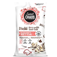 Sweet Chaos Drizzled Popcorn - Black and White, SC Blk White Drizzled Popcorn