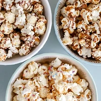 Sweet Chaos Drizzled Popcorn - Black and White, SC Blk White Drizzled Popcorn