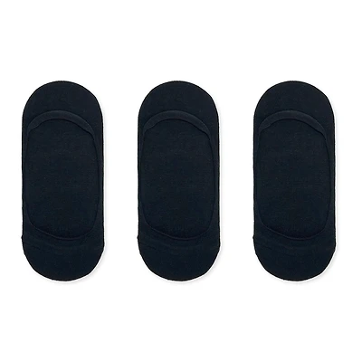 Secret Low Cut Sneaker Foot Cover 3pk, Fits Shoe Size 6-10