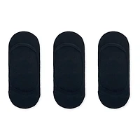 Secret Low Cut Sneaker Foot Cover 3pk, Fits Shoe Size 6-10