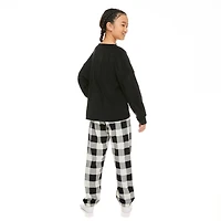 Justice Girls' Velour Fleece Pajamas 2-Piece Set