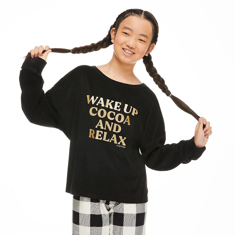 Pyjama 2 pièces en molleton de velours George pour filles