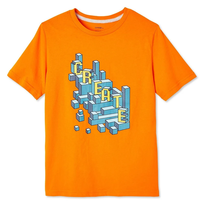 T-shirt avec imprimé graphique George pour garçons